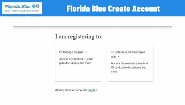 Florida Blue Create Account